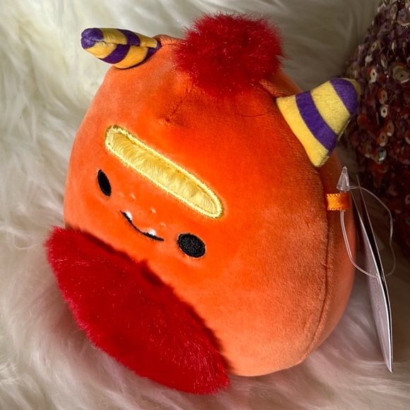 Squishmallows Ernest the Monster 4” NWT - Picture 3 of 3